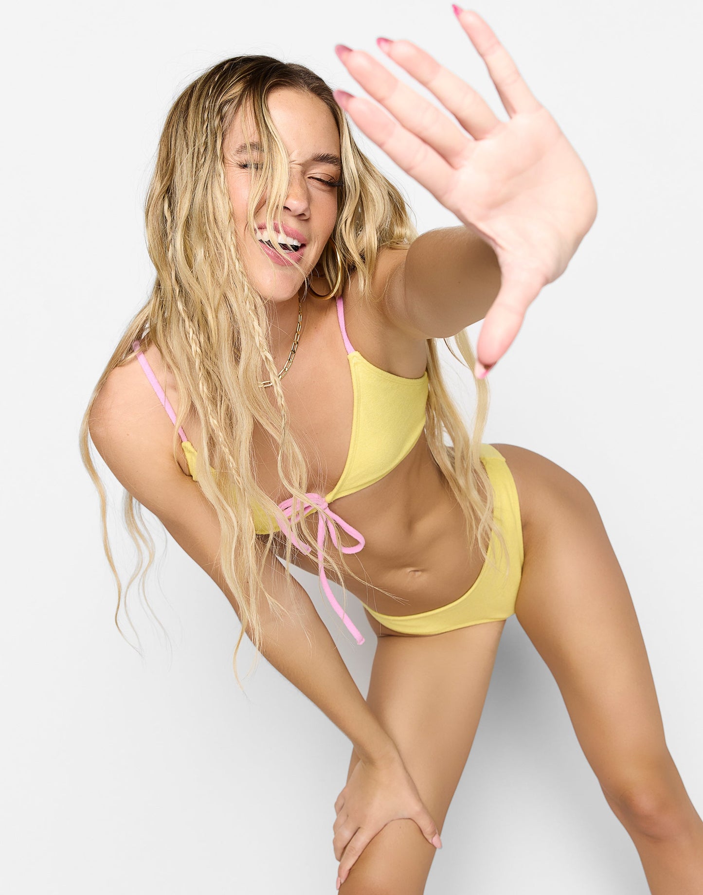 Margot Bralette Top by Summer Haus - Yellow